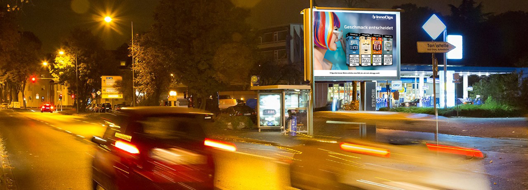 InnoCigs Werbung Geschmack entscheidet