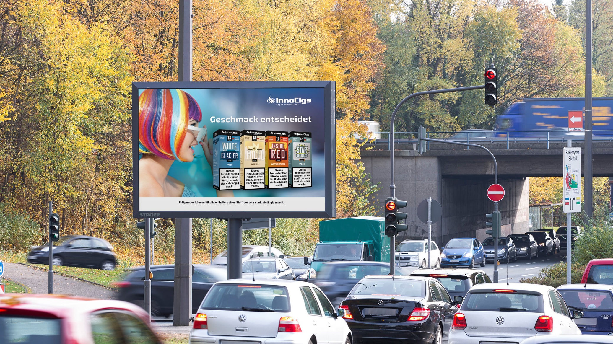 Geschmack entscheidet InnoCigs Werbung