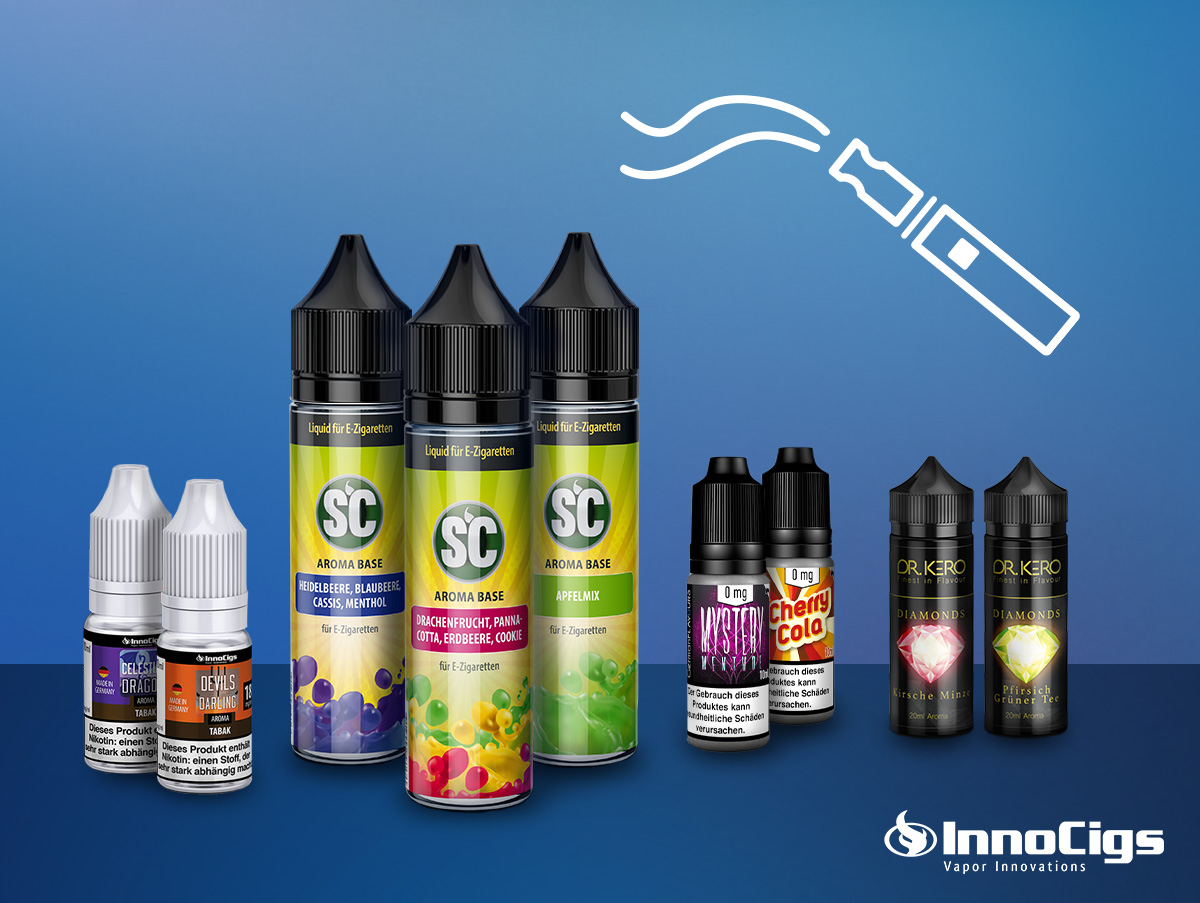 Welche E-Zigaretten Liquids gibt es