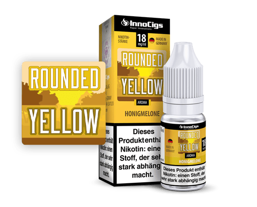 InnoCigs - Rounded Yellow Honigmelone Aroma 9 mg/ml