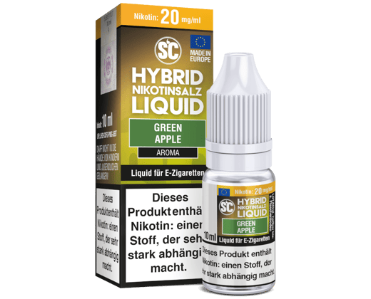 SC - Green Apple - Hybrid Nikotinsalz Liquid 5 mg/ml