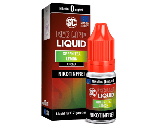 SC - Red Line Nikotin - Green Tea Lemon 0 mg/ml