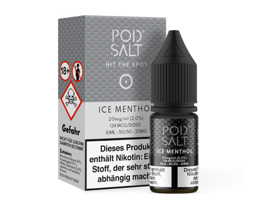 Pod Salt - Ice Menthol - Nikotinsalz Liquid 20 mg/ml