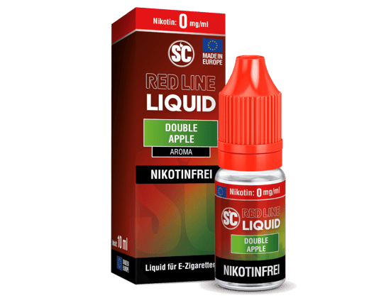 SC - Red Line - Double Apple - Nikotinsalz Liquid 0 mg/ml