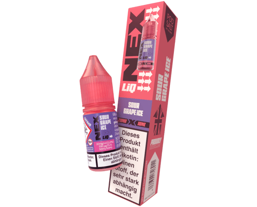 Pod Salt - NexLiq - Sour Grape Ice - Nikotinsalz Liquid 20 mg/ml