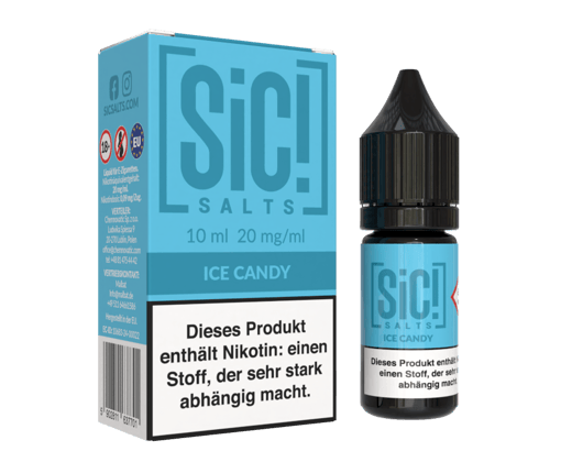 SiC! Salts - Ice Candy - Nikotinsalz Liquid 20 mg/ml