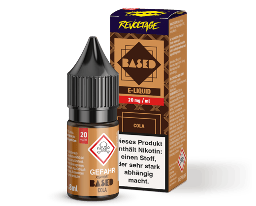 Revoltage - BASED - Cola Hybrid Nikotinsalz Liquid 8 ml 20 mg/ml