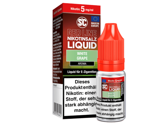 SC - Red Line - White Grape - Nikotinsalz Liquid 5 mg/ml