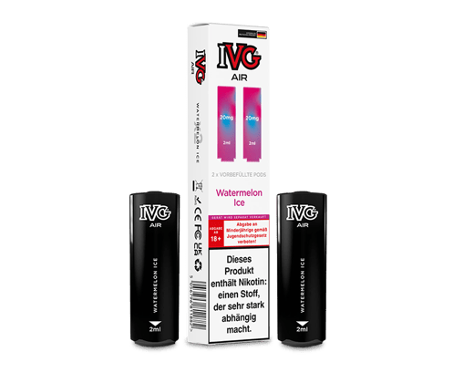 IVG - AIR Pod Watermelon Ice 20 mg/ml (2 Stück pro Packung)