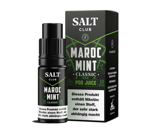 Salt Club - Flavorist Maroc Mint - Classic - Nikotinsalz Liquid 20 mg/ml