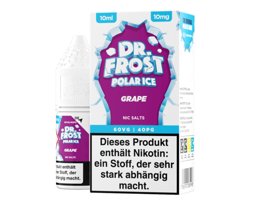 Dr. Frost - Polar Ice - Grape - Nikotinsalz Liquid 10 mg/ml