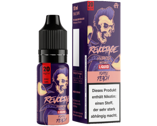 Revoltage - Purple Peach - Hybrid Nikotinsalz Liquid 20 mg/ml