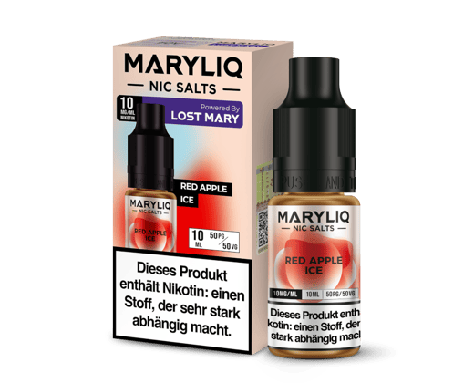 MARYLIQ - Red Apple Ice - Nikotinsalz Liquid 10 mg/ml