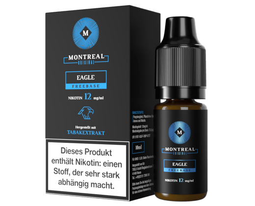 Montreal Original - Eagle E-Zigaretten Liquid 12 mg/ml