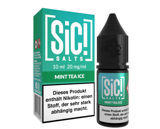 SiC! Salts - Mint Tea Ice - Nikotinsalz Liquid 20 mg/ml