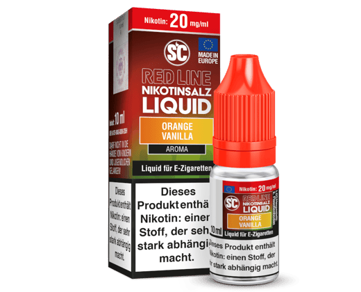 SC - Red Line - Orange Vanilla - Nikotinsalz Liquid 20 mg/ml