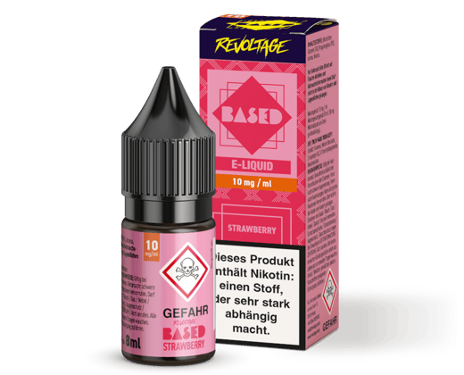 Revoltage - BASED - Strawberry Hybrid Nikotinsalz Liquid 8 ml 10 mg/ml