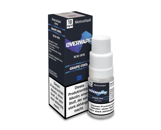 Overvape - Grape Cool - Nikotinsalz Liquid 10 mg/ml