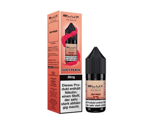 Elux - Juicy Peach - Nikotinsalz Liquid 20 mg/ml