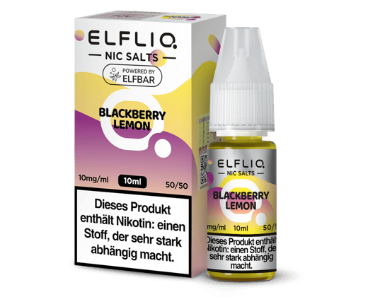 ELFLIQ - Blackberry Lemon - Nikotinsalz Liquid 10 mg/ml