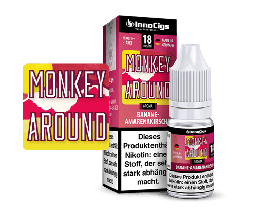 InnoCigs - Monkey Around Banane-Amarenakirsche Aroma 9 mg/ml