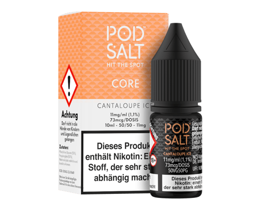 Pod Salt Core - Cantaloupe Ice - Nikotinsalz Liquid 11 mg/ml