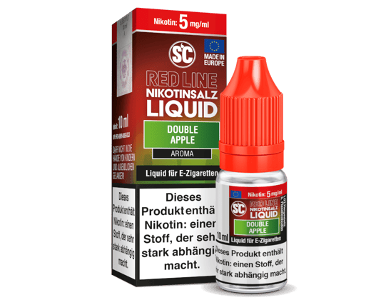 SC - Red Line - Double Apple - Nikotinsalz Liquid 5 mg/ml