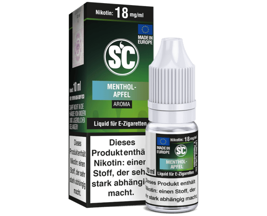 SC Liquid - Menthol-Apfel 18 mg/ml