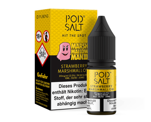 Pod Salt Fusion - Marshmallow Man 3 - Nikotinsalz Liquid 20 mg/ml