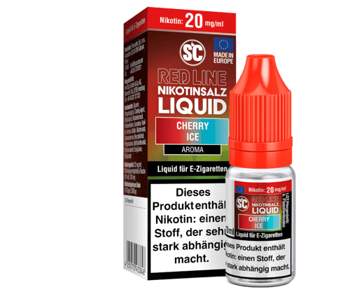 SC - Red Line - Cherry Ice - Nikotinsalz Liquid 20 mg/ml
