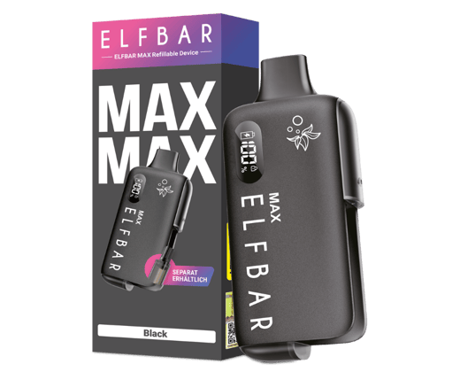 Elfbar - Max E-Zigaretten Set Black