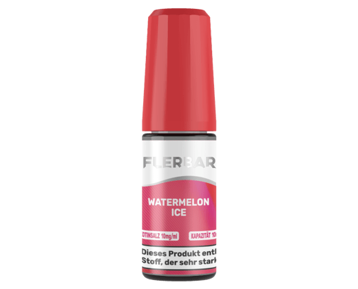 Flerbar Liquid - Watermelon Ice - Nikotinsalz Liquid 10 mg/ml
