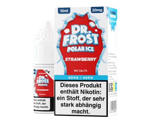 Dr. Frost - Polar Ice - Strawberry - Nikotinsalz Liquid 20 mg/ml