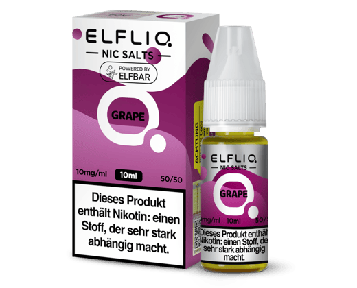 ELFLIQ - Grape - Nikotinsalz Liquid 10 mg/ml