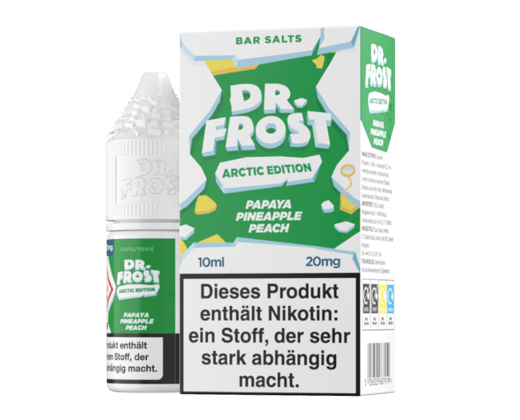 Dr. Frost - Arctic Edition - Papaya Pineapple Peach - Nikotinsalz Liquid 20 mg/ml