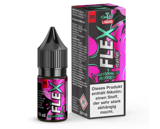 Revoltage - FLEX - Overdosed Berries - Nikotinsalz Liquid 20 mg/ml