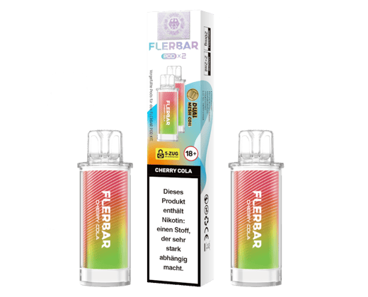 Flerbar - POD Cherry Cola 20 mg/ml (2 Stück pro Packung)
