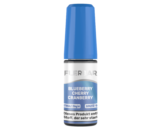 Flerbar Liquid - Blueberry Cherry Cranberry - Nikotinsalz Liquid 20 mg/ml