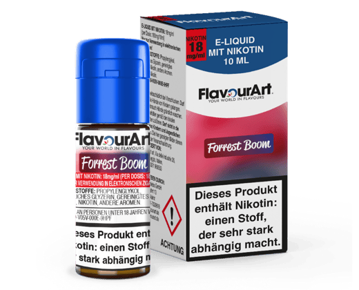 FlavourArt - Forrest Boom E-Zigaretten Liquid 18 mg/ml
