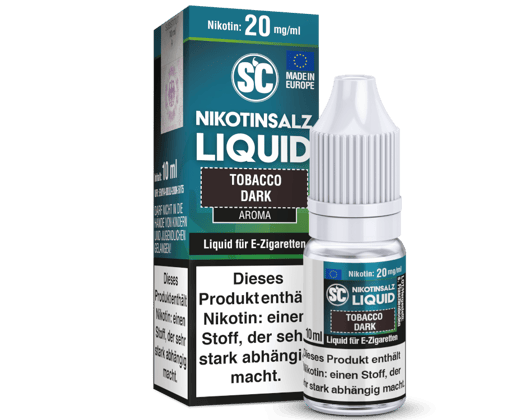 SC - Tobacco Dark - Nikotinsalz Liquid 20 mg/ml