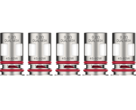 Vaporesso - GTX Dual Mesh Heads 0,2 Ohm (5 Stück pro Packung)