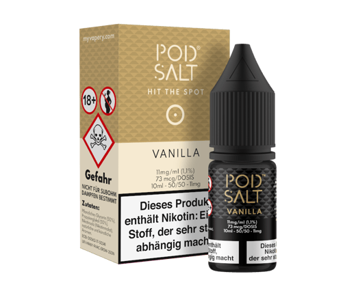 Pod Salt - Vanilla - Nikotinsalz Liquid 11 mg/ml