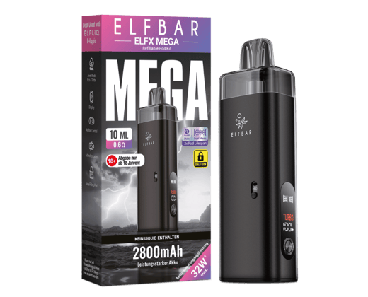 Elfbar - Elfx Mega E-Zigaretten Set Black