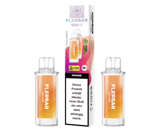 Flerbar - POD Orange 20 mg/ml (2 Stück pro Packung)