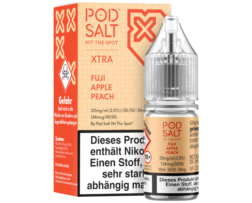 Pod Salt X - Fuji Apple Peach - Nikotinsalz Liquid 20 mg/ml