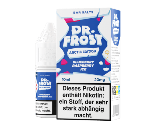 Dr. Frost - Arctic Edition - Blueberry Raspberry Ice - Nikotinsalz Liquid 20 mg/ml