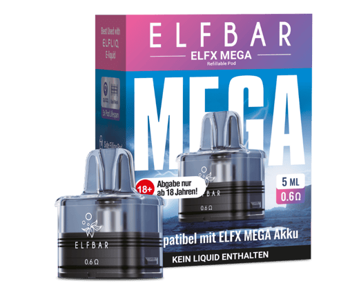 Elfbar - Elfx Mega Pod mit 0,6 Ohm 5 ml