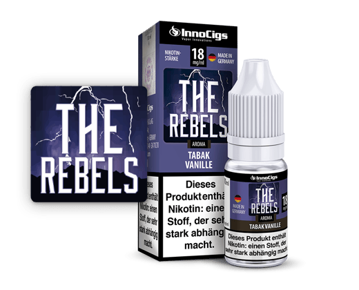 InnoCigs - The Rebels Tabak Vanille Aroma 6 mg/ml