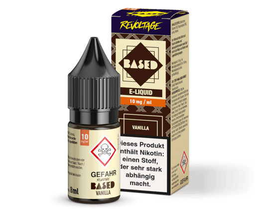 Revoltage - BASED - Vanilla Hybrid Nikotinsalz Liquid 8 ml 10 mg/ml