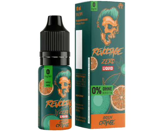 Revoltage - Green Orange - Hybrid Nikotinsalz Liquid 0 mg/ml